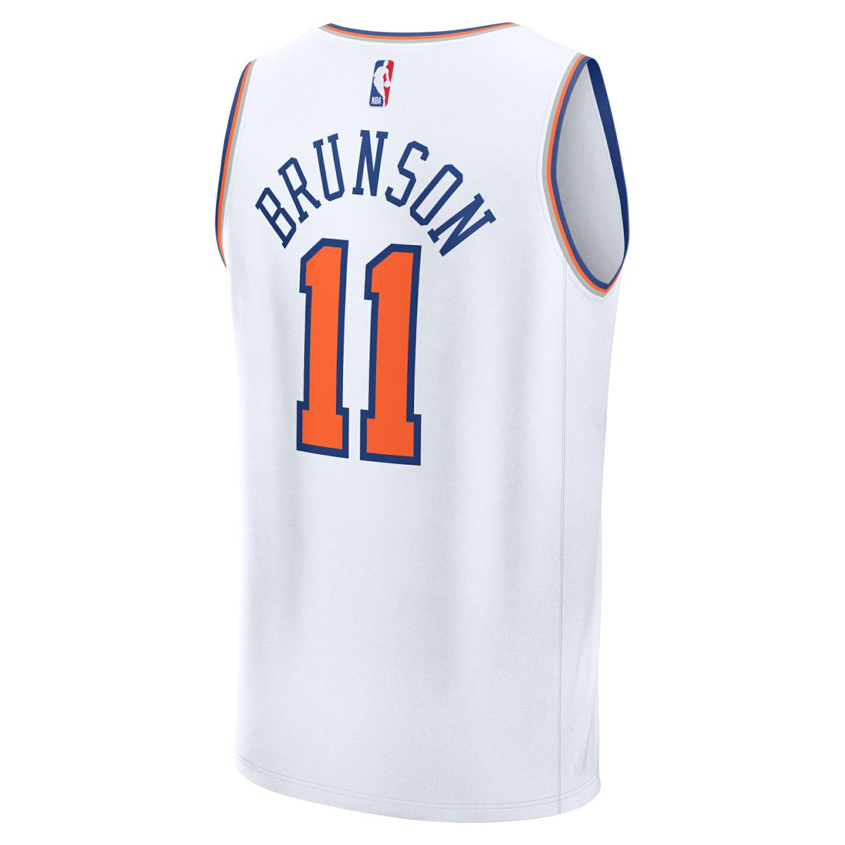 Jalen Brunson New York Knicks Fast Break Replica Player Jersey - Association Edition - White | Fanatics for sale