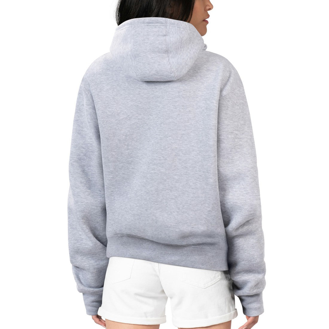 Green Bay Packers G-III 4Her by Carl Banks Women's Football Logo Fleece Tri-Blend Pullover Hoodie - Heather Gray for sale