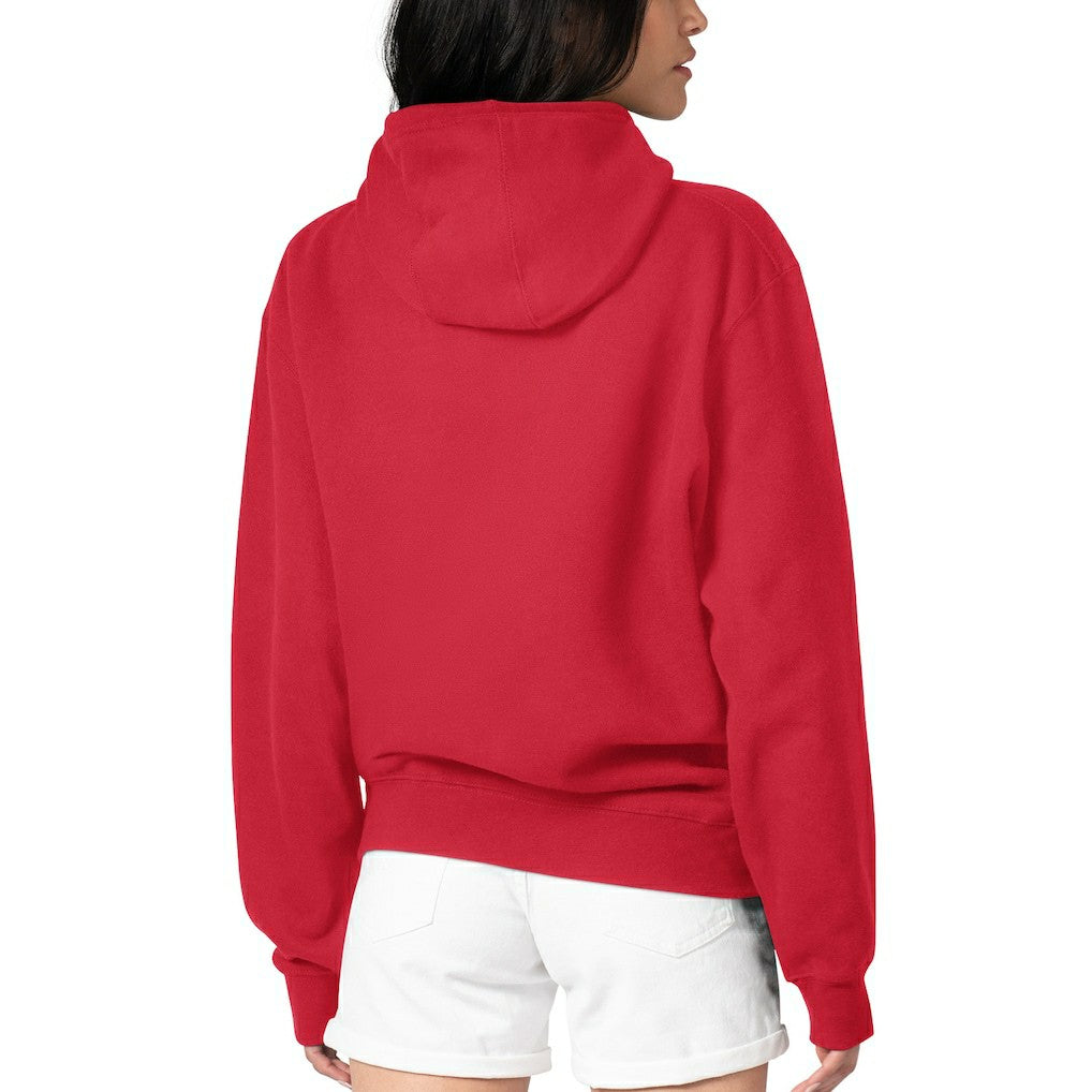 Buffalo Bills G-III 4Her by Carl Banks Women's Football Logo Fleece Tri-Blend Pullover Hoodie - Red sale