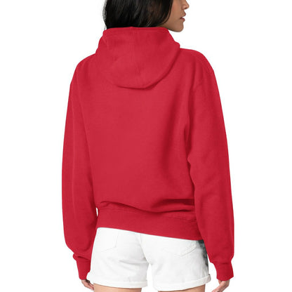 Buffalo Bills G-III 4Her by Carl Banks Women's Football Logo Fleece Tri-Blend Pullover Hoodie - Red sale