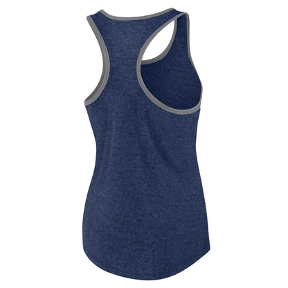 Houston Astros Profile Women's Plus Size Racerback Tank Top - Navy