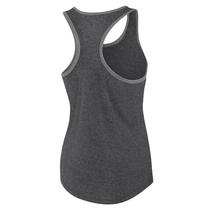 Chicago White Sox Profile Women's Plus Size Racerback Tank Top - Black