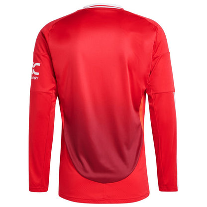 Manchester United 2024/25 Home Long Sleeve Replica Jersey - Red | Adidas sale