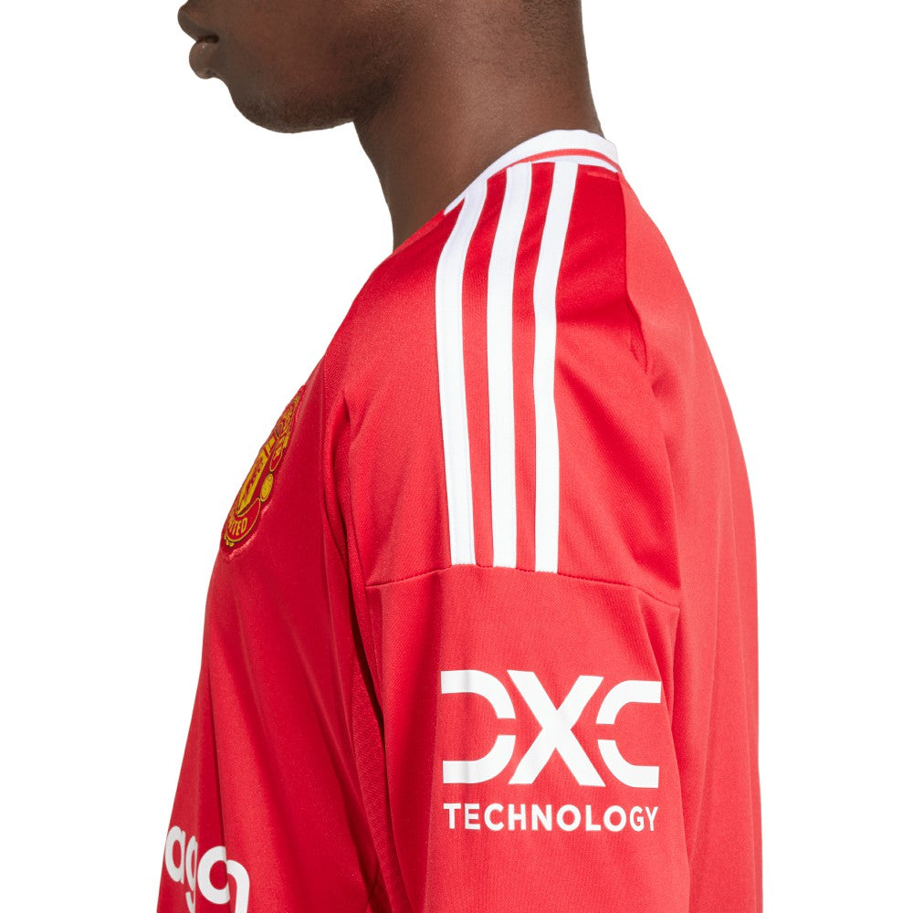 Manchester United 2024/25 Home Long Sleeve Replica Jersey - Red | Adidas sale