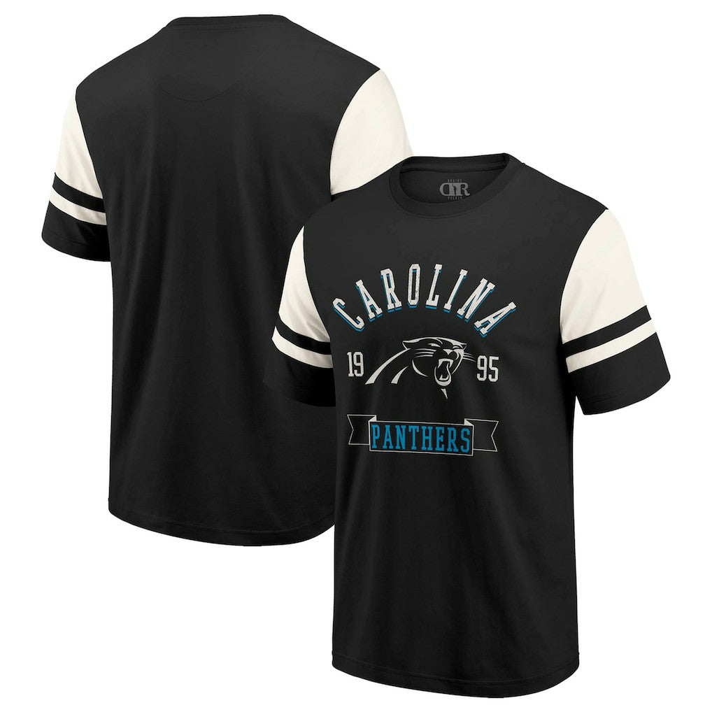 Carolina Panthers Darius Rucker Collection Football T-Shirt - Black outlet