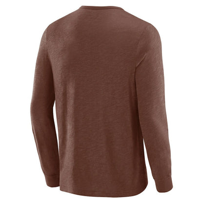 Cleveland Browns J. Palmer In-The-Pocket Long Sleeve T-Shirt - Tan discount