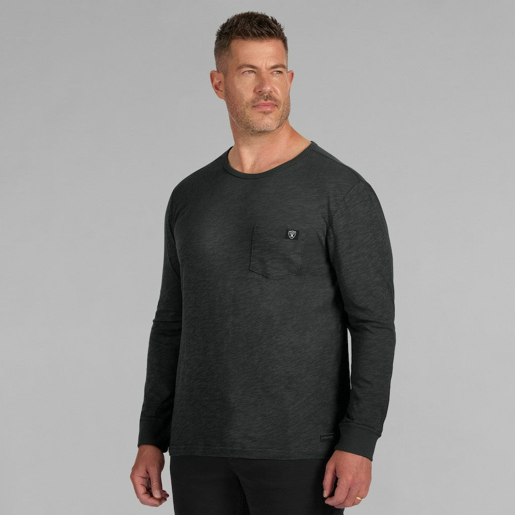 Las Vegas Raiders J. Palmer In-The-Pocket Long Sleeve T-Shirt - Black for sale