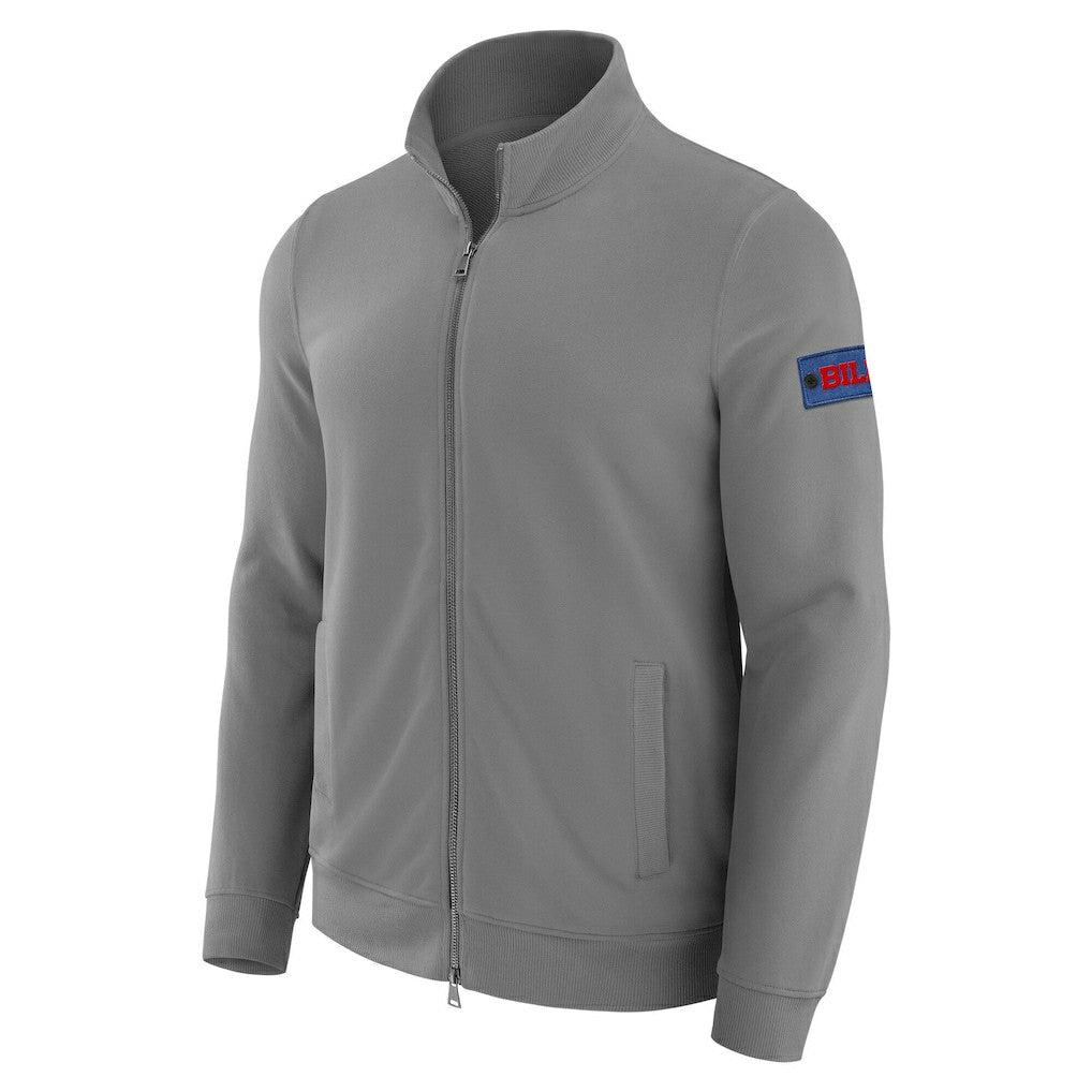 Buffalo Bills J. Palmer QB1 Full-Zip Sweatshirt - Graphite sale