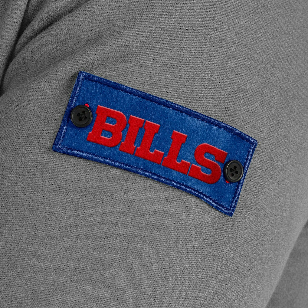 Buffalo Bills J. Palmer QB1 Full-Zip Sweatshirt - Graphite sale