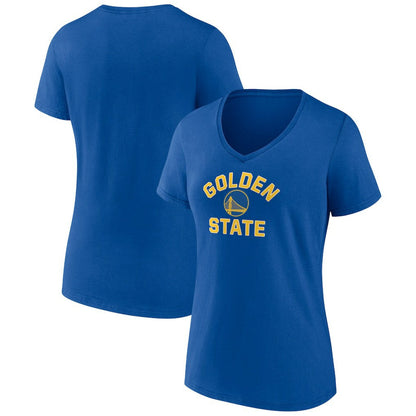 Golden State Warriors Women's Overtime V-Neck T-Shirt sale - Royal shop