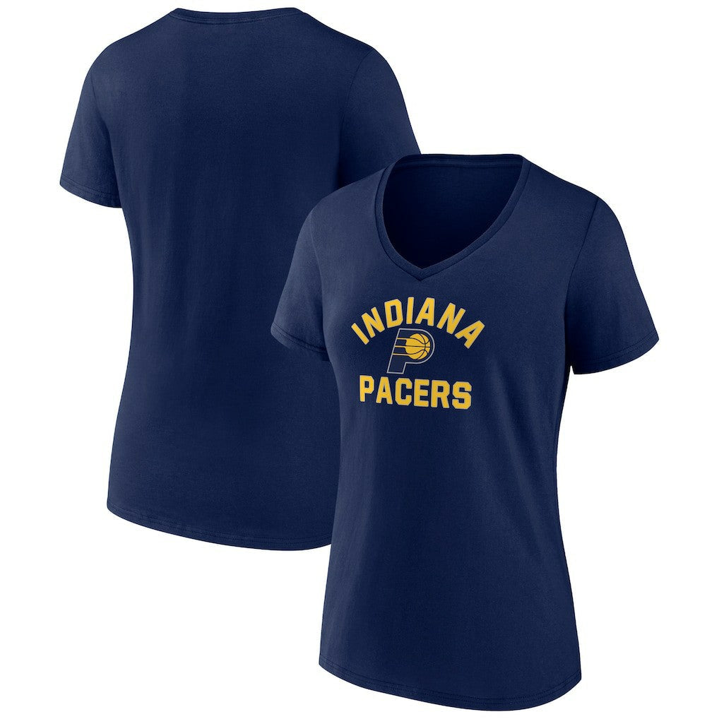 Indiana Pacers Women's Overtime V-Neck T-Shirt - Navy discount