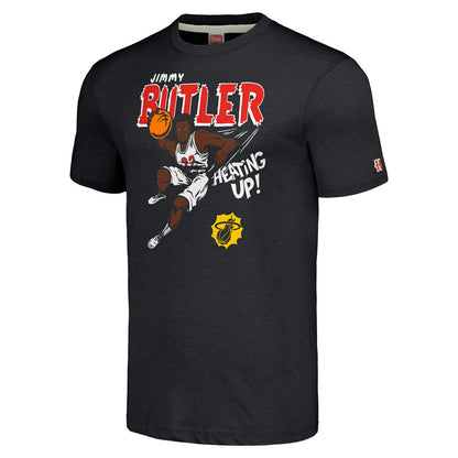 Jimmy Butler III Miami Heat Homage Comic Book Player Tri-Blend T-Shirt - Black on sale