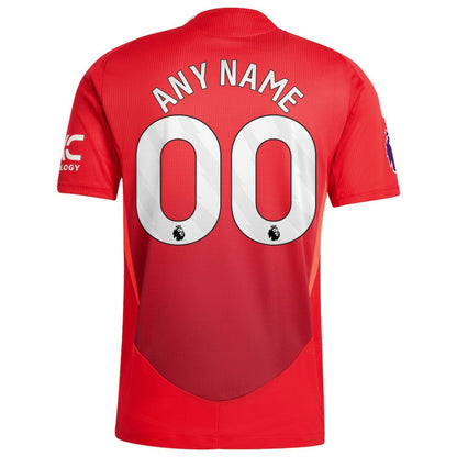 Manchester United 2024/25 Home Custom Jersey - Red | Adidas sale