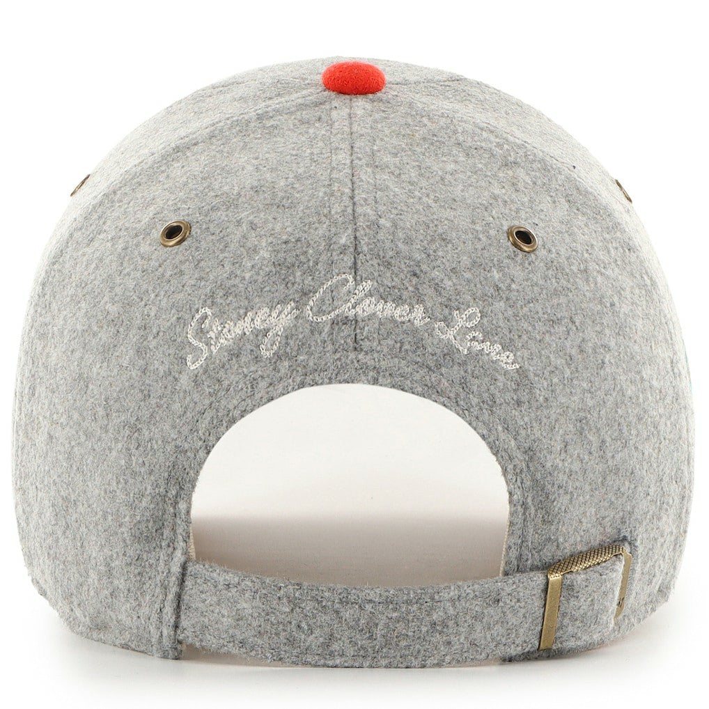 Miami Dolphins Stoney Clover Lane x '47 Unisex Block Clean Up Adjustable Hat - Gray/Orange for sale