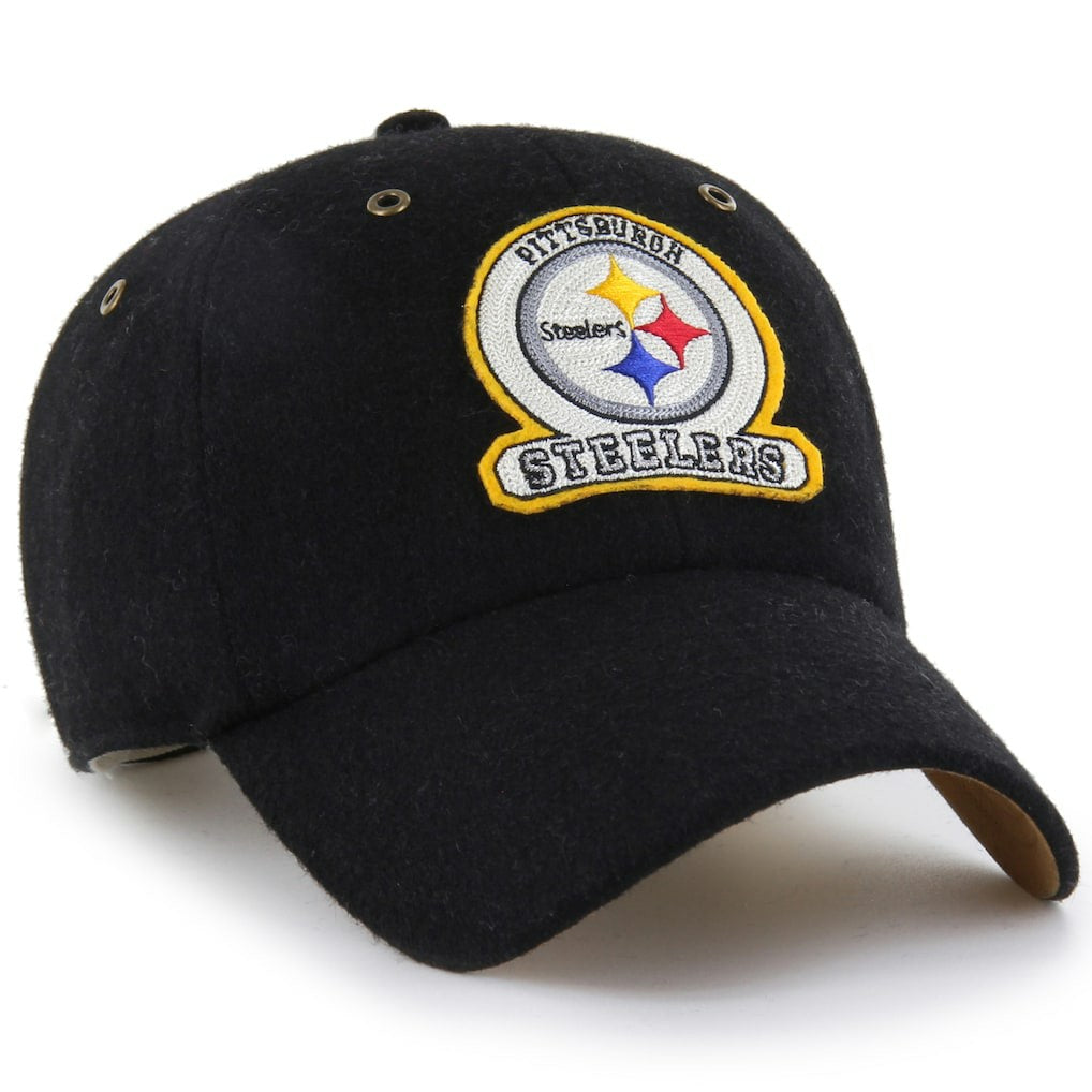 Pittsburgh Steelers Stoney Clover Lane x '47 Unisex Field Goal Clean Up Adjustable Hat - Black discount