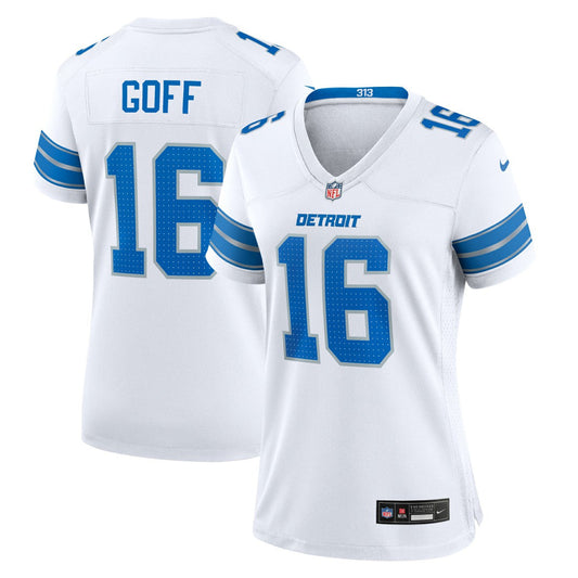 Jared Goff Detroit Lions Women's Game Jersey - White | Nike online