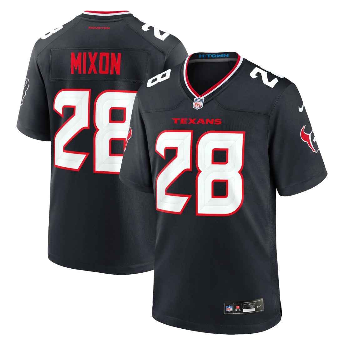 Joe Mixon Houston Texans Game Jersey - Navy | Nike for sale