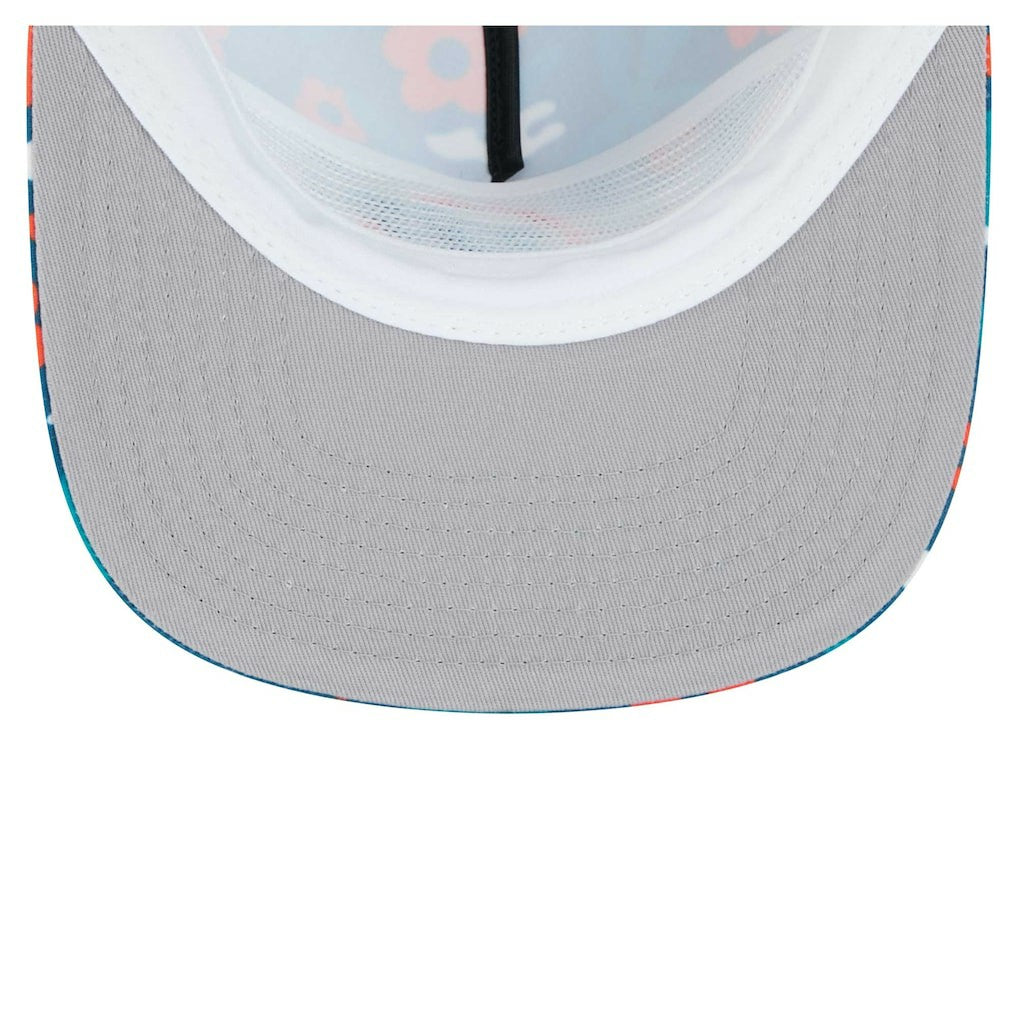 Miami Dolphins New Era Wakey Wakey Golfer Snapback Hat - Aqua outlet