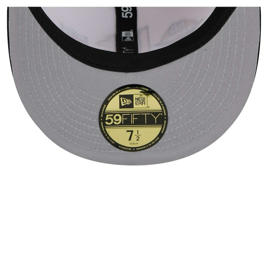 Pittsburgh Steelers New Era Corduroy 59FIFTY Fitted Hat - Cream/Black for sale
