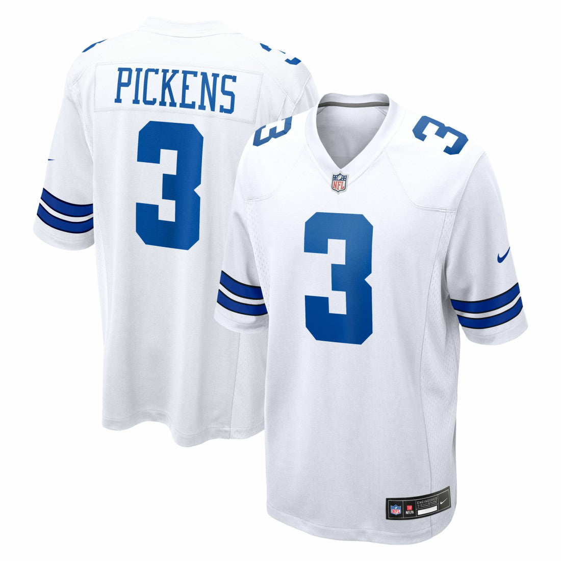 George Pickens Dallas Cowboys Game Jersey - White | Nike for sale