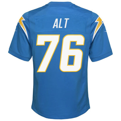Joe Alt Los Angeles Chargers Youth Game Jersey - Powder Blue | Nike outlet