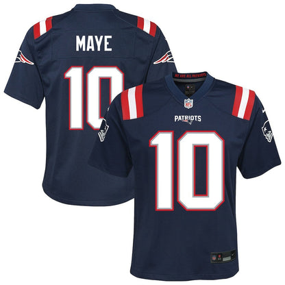 Drake Maye New England Patriots Youth Game Jersey - Navy | Nike cheap