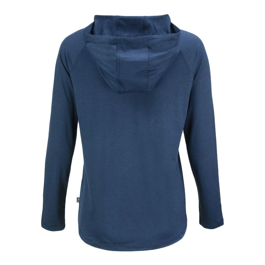 Buffalo Bills Cutter & Buck Women's Coastline Epic Comfort Eco Recycled Raglan Pullover Hoodie - Navy outlet