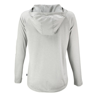 Buffalo Bills Cutter & Buck Women's Historic Coastline Epic Comfort Eco Recycled Raglan Pullover Hoodie - Gray sale