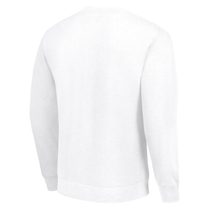 Minnesota Vikings Starter Half Helmet Team Graphic Tri-Blend Fleece Pullover Sweatshirt - White discount