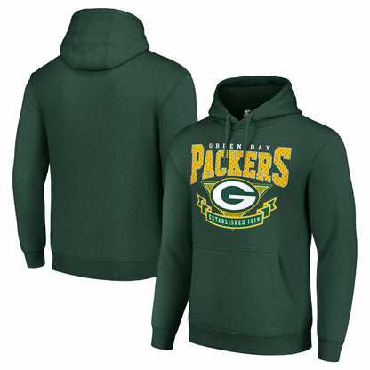 Green Bay Packers Starter ‘80s Inspired Pullover Hoodie - Green online