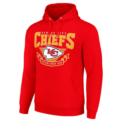 Kansas City Chiefs Starter ‘80s Inspired Pullover Hoodie - Red sale