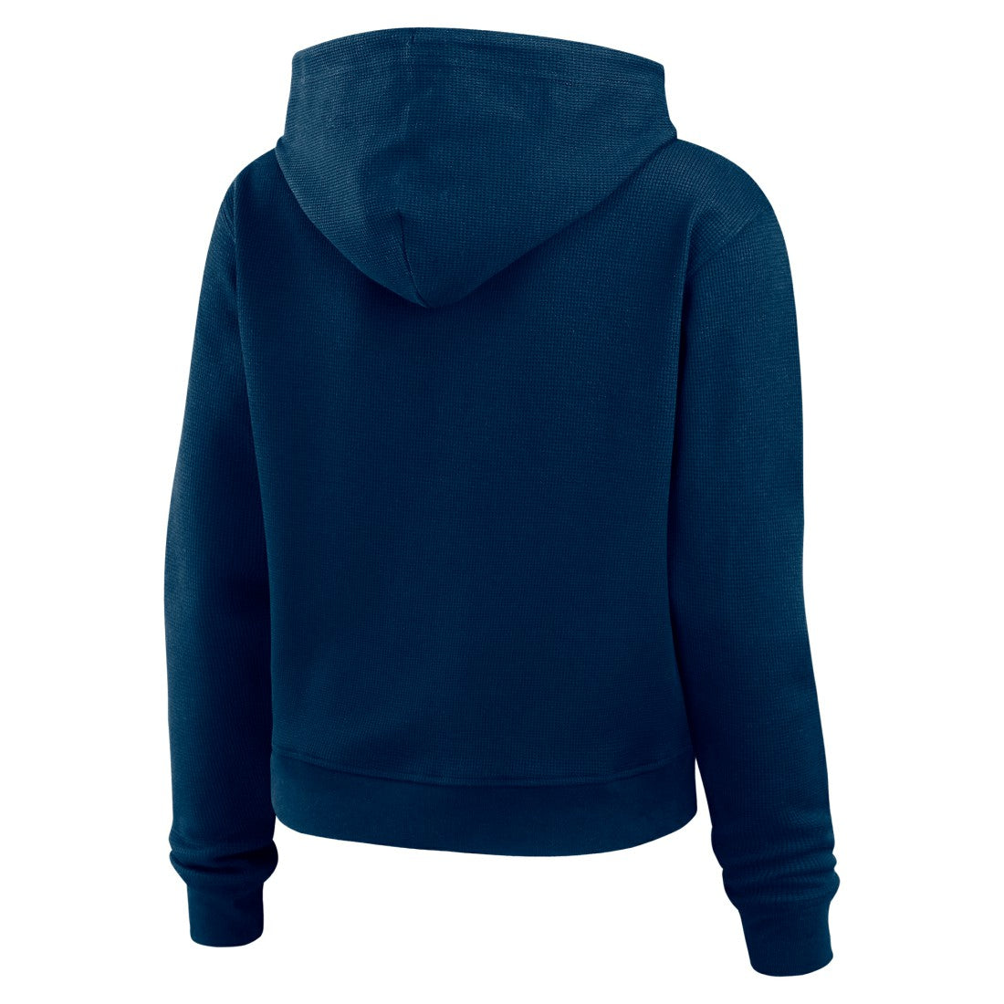 Tennessee Titans WEAR by Erin Andrews Women's Waffle Hoodie Pullover Top - Navy cheap
