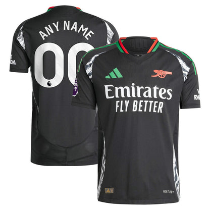 Arsenal 2024/25 Away Custom Jersey - Black | Adidas online