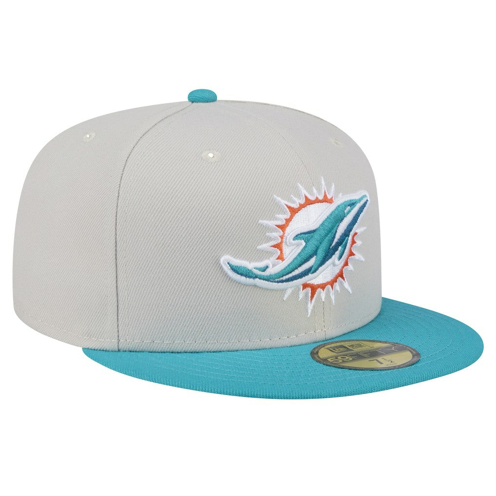 Miami Dolphins New Era Stoney 59FIFTY Fitted Hat outlet