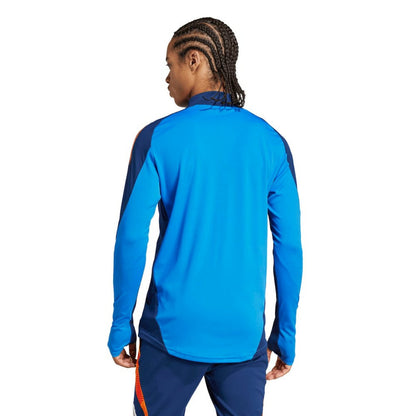 Juventus 2024/25 AEROREADY Raglan Quarter-Zip Training Top - Blue | Adidas shop