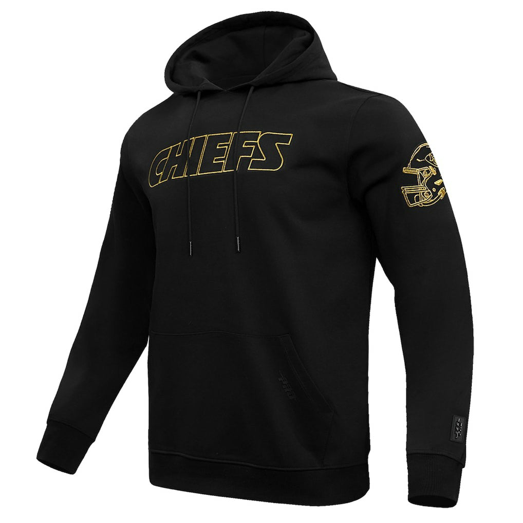 Kansas City Chiefs Pro Standard Classic Chenille Pullover Hoodie - Black sale