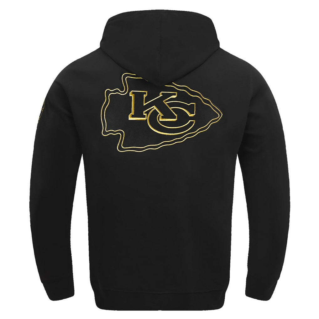 Kansas City Chiefs Pro Standard Classic Chenille Pullover Hoodie - Black sale