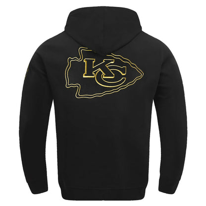 Kansas City Chiefs Pro Standard Classic Chenille Pullover Hoodie - Black sale