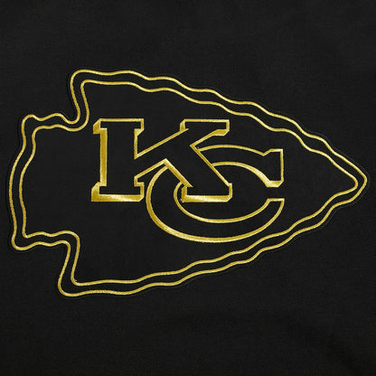 Kansas City Chiefs Pro Standard Classic Chenille Pullover Hoodie - Black sale