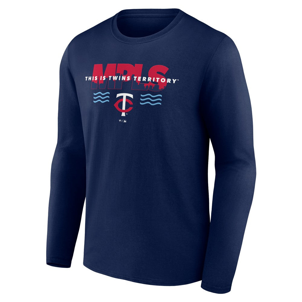 Minnesota Twins Territory Long Sleeve T-Shirt - Navy