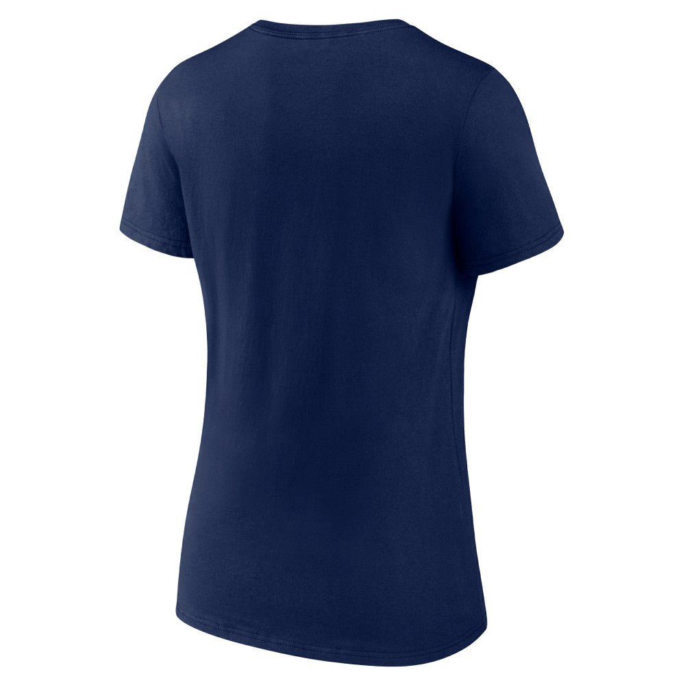 Minnesota Twins Women's Territory V-Neck T-Shirt - Navy