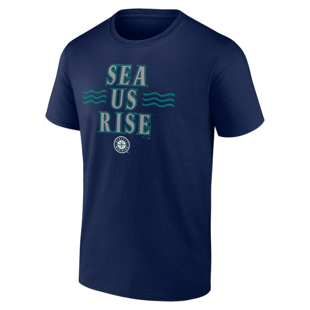 Seattle Mariners Sea Us Rise T-Shirt - Navy