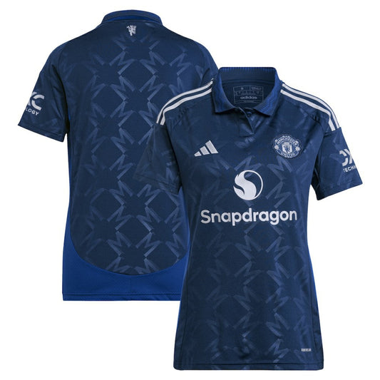 Manchester United Women's 2024/25 Away Replica Jersey - Navy | Adidas for sale