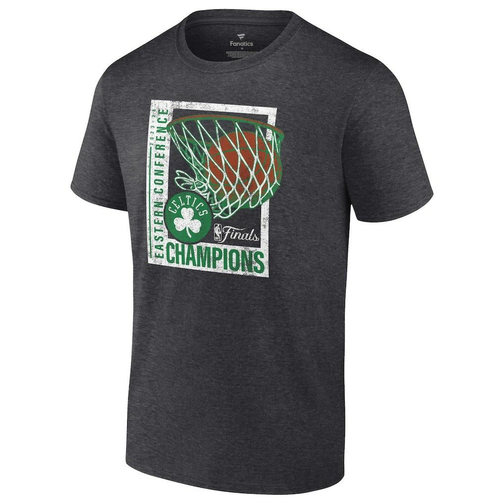 Boston Celtics 2024 Eastern Conference Champions Full Court Trap T-Shirt - Heather Charcoal | Fanatics sale