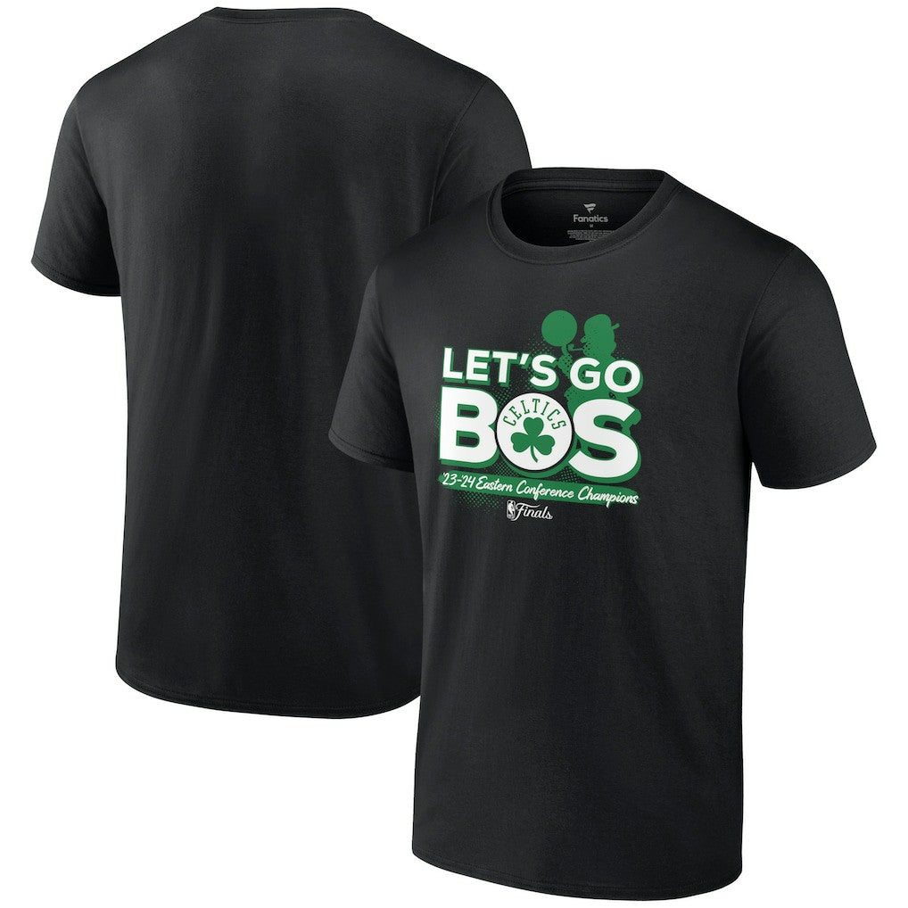 Boston Celtics 2024 Eastern Conference Champions Layup Drill T-Shirt - Black | Fanatics for sale