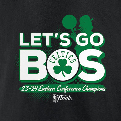 Boston Celtics 2024 Eastern Conference Champions Layup Drill T-Shirt - Black | Fanatics for sale