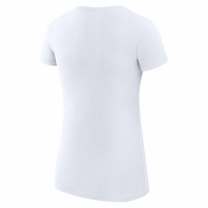 New York Knicks G-III 4Her by Carl Banks Women's Super-Slim Fit Lightweight Team Logo T-Shirt - White shop