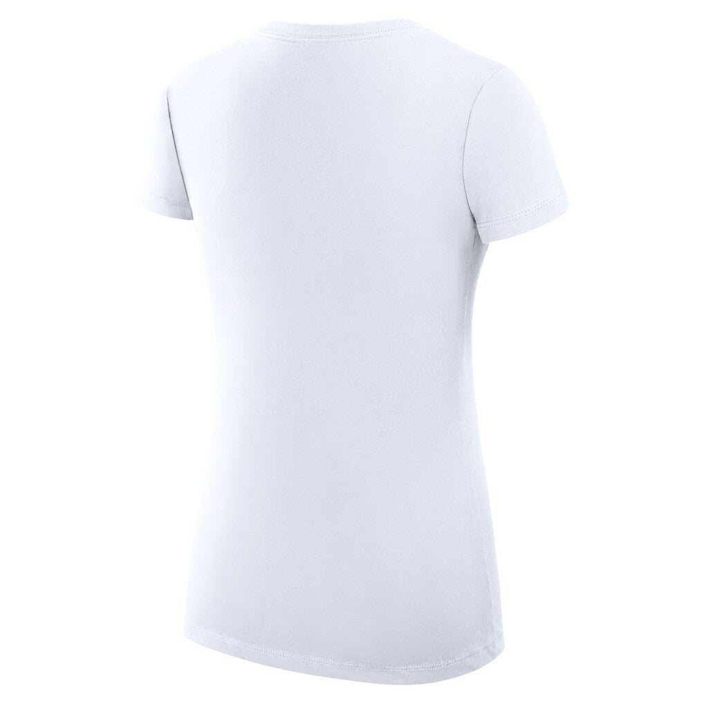 Cleveland Cavaliers G-III 4Her by Carl Banks Women's Super-Slim Fit Lightweight Team Logo V-Neck T-Shirt sale - White outlet