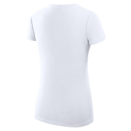 Oklahoma City Thunder G-III 4Her by Carl Banks Women's Super-Slim Fit Lightweight Team Logo V-Neck T-Shirt - White outlet