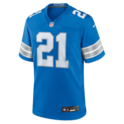 Amik Robertson Detroit Lions Game Jersey - Blue | Nike online